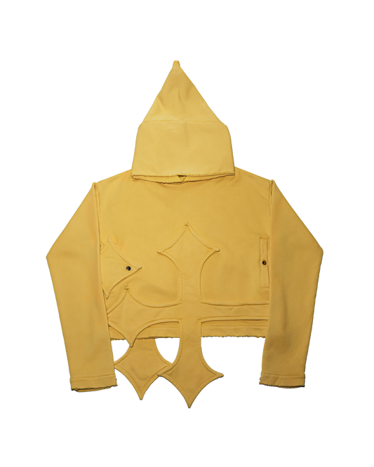 CROSSxCROSS hoodie - Yllw