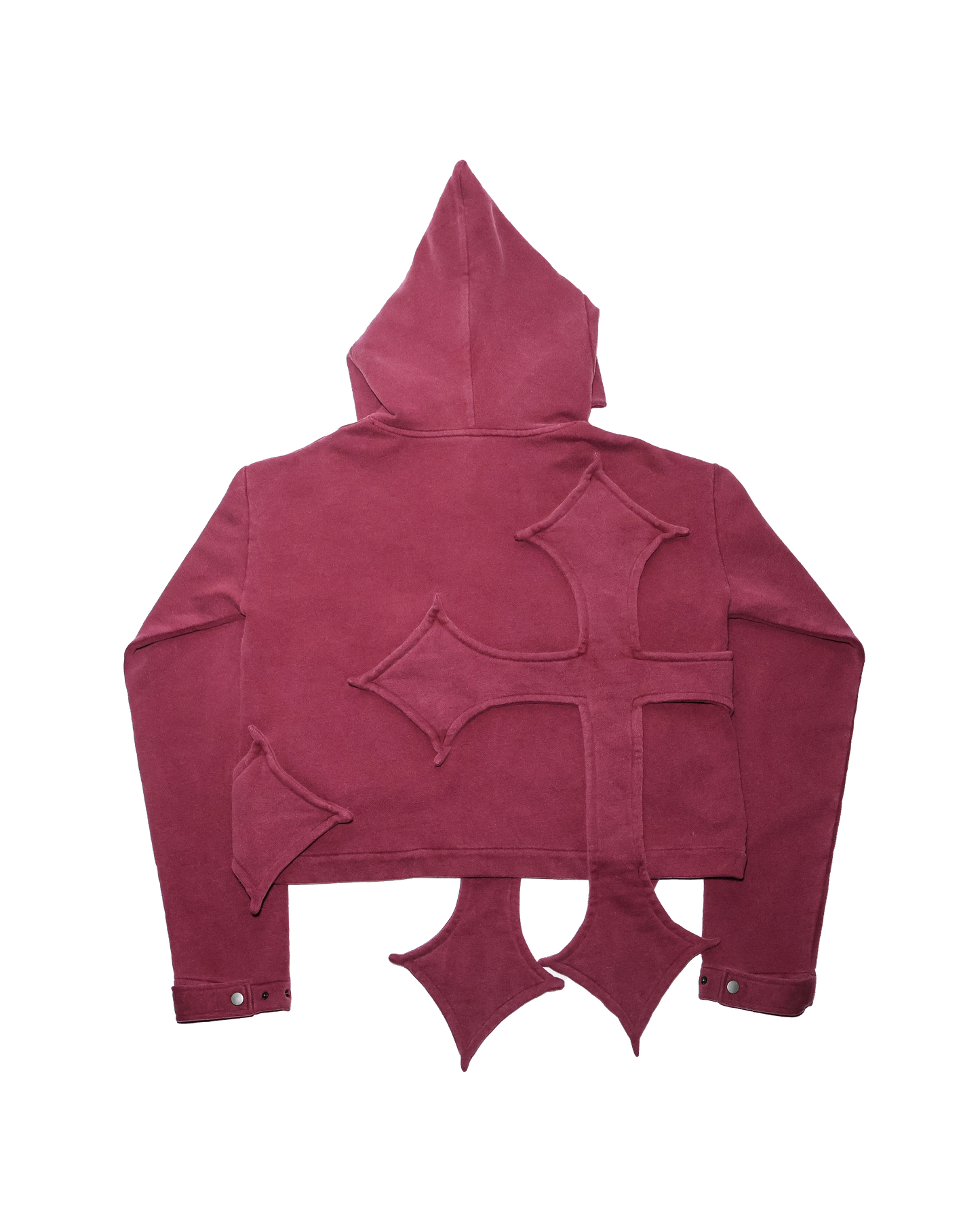 CROSSxCROSS hoodie - Bld red