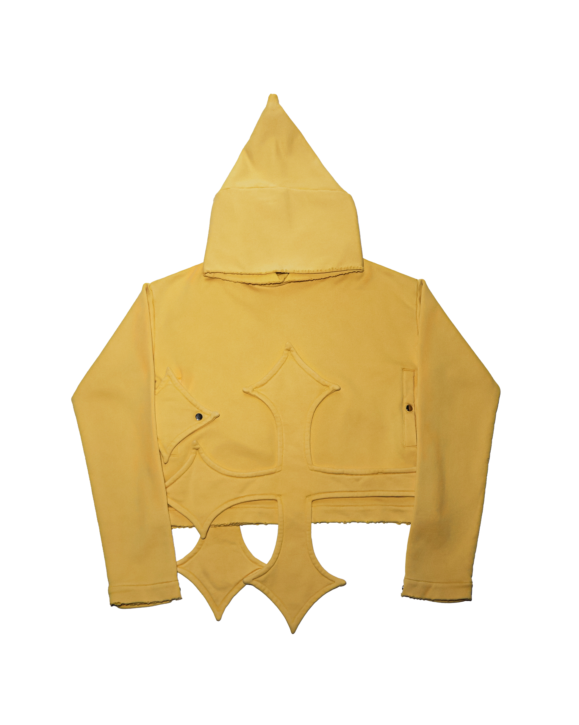 CROSSxCROSS hoodie - Yllw
