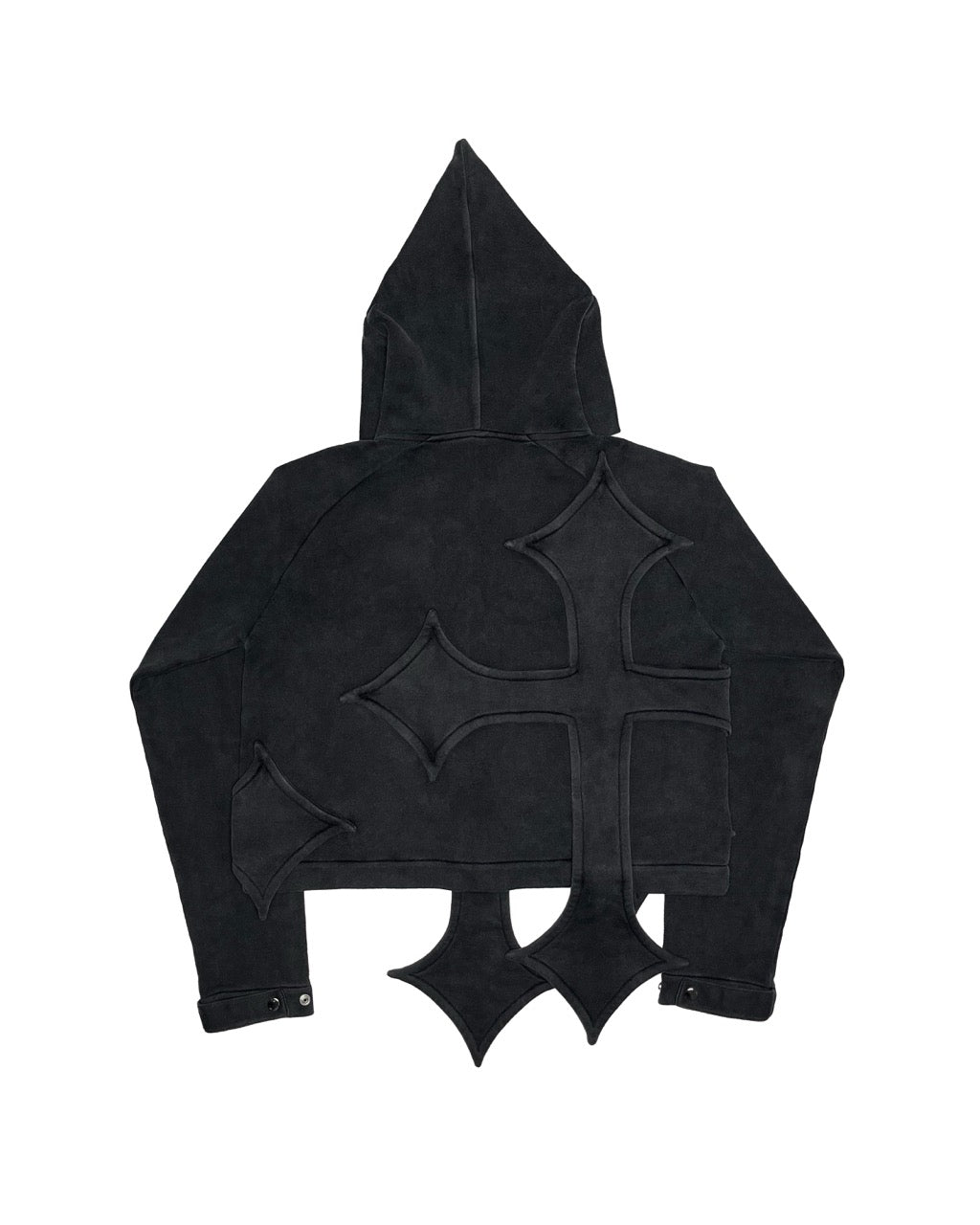 CROSSxCROSS hoodie - BLK