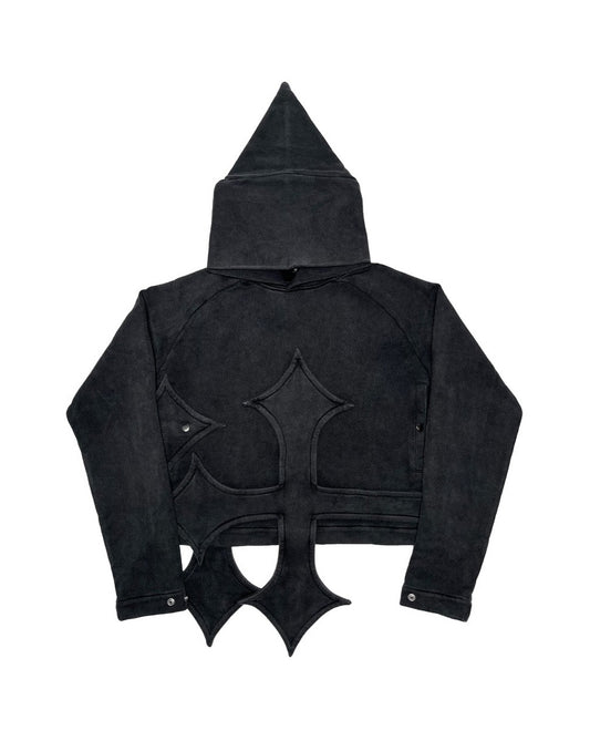 CROSSxCROSS hoodie - BLK
