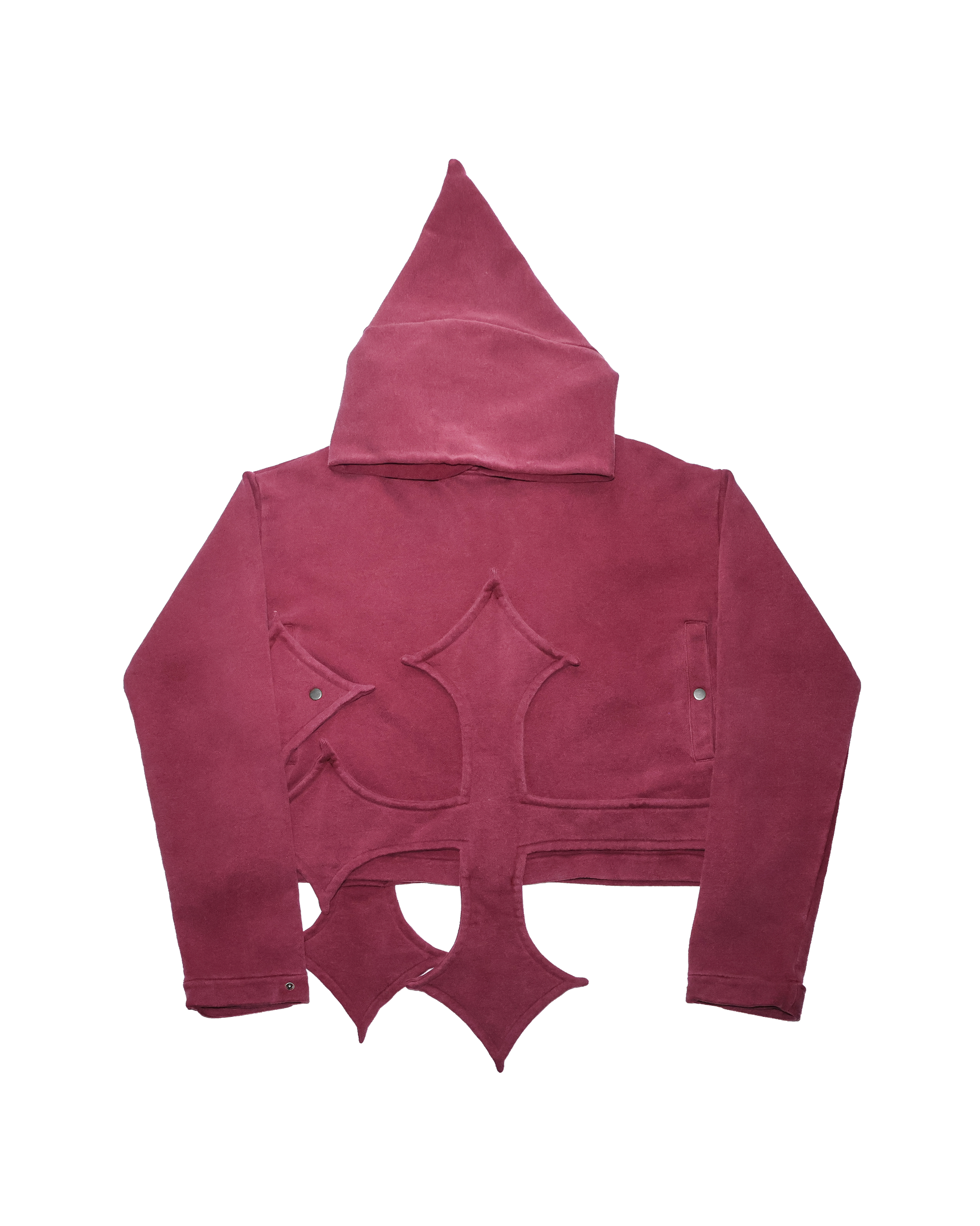 CROSSxCROSS hoodie - Bld red
