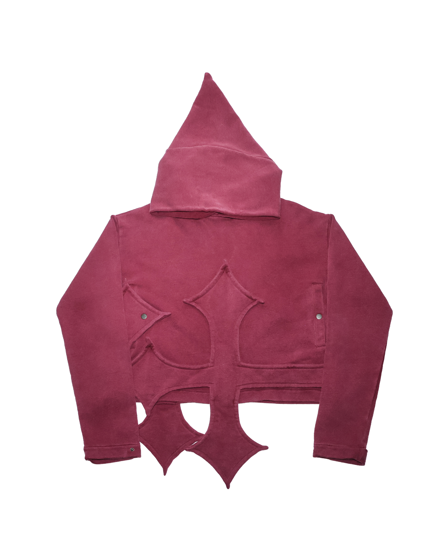 CROSSxCROSS hoodie - Bld red